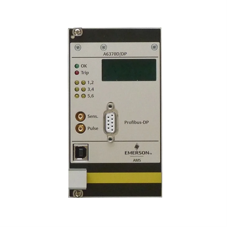 Emerson A6370 Monatóireacht ar Chosaint Overspeed